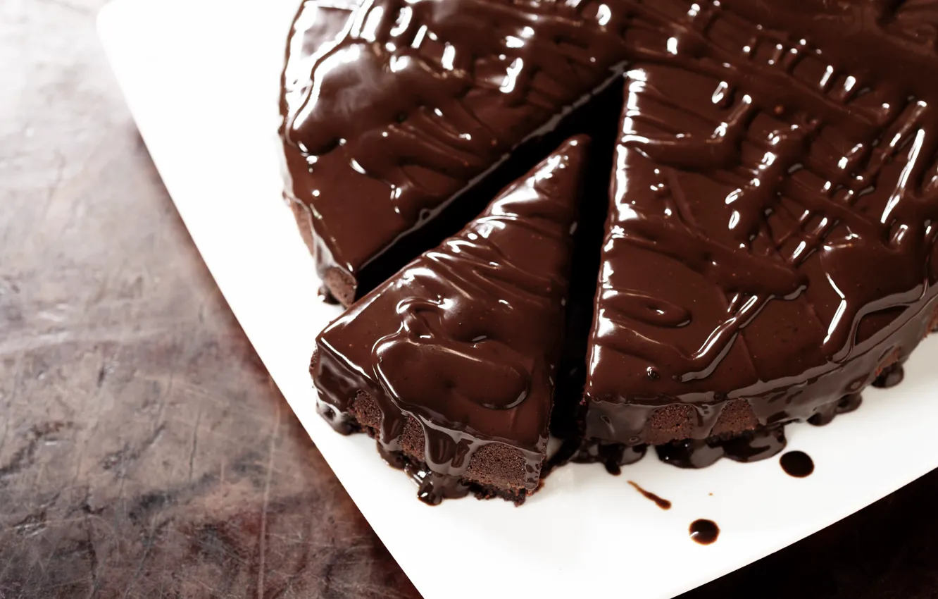 Фото обои торт, крем, десерт, шоколадный