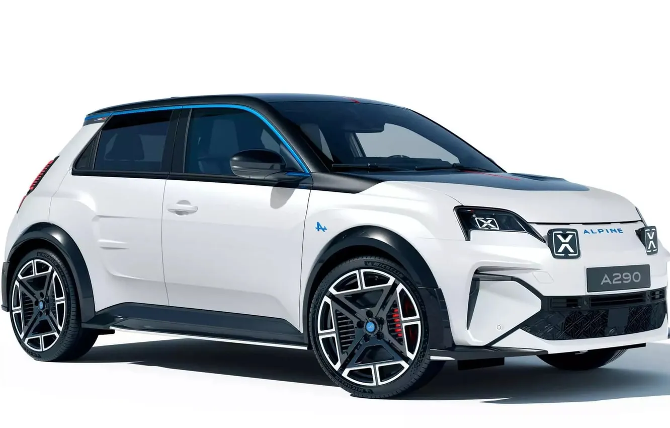 Фото обои auto, electric, Alpine, Alpine A290, hot hatch, A290