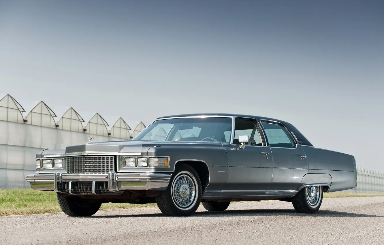 Фото обои cadillac, classic, brougham, fleetwood