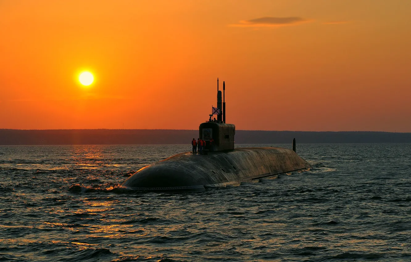 Фото обои лодка, подводная, атомная, Князь Владимир