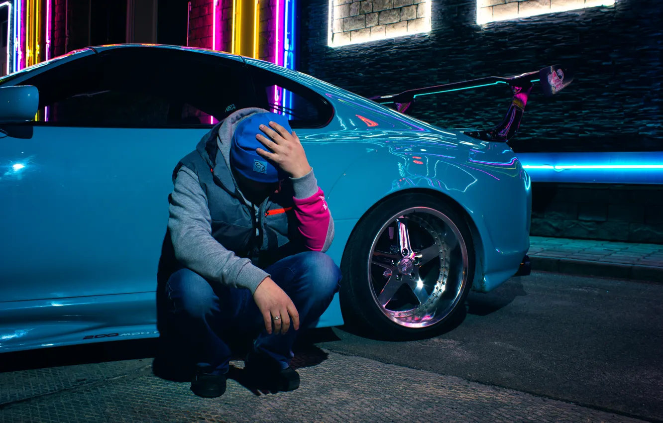 Фото обои Supra, JZA80