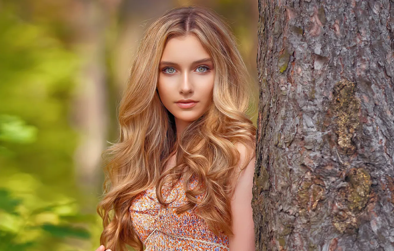 Фото обои взгляд, девушка, природа, модель, волосы, розы, губы, красотка