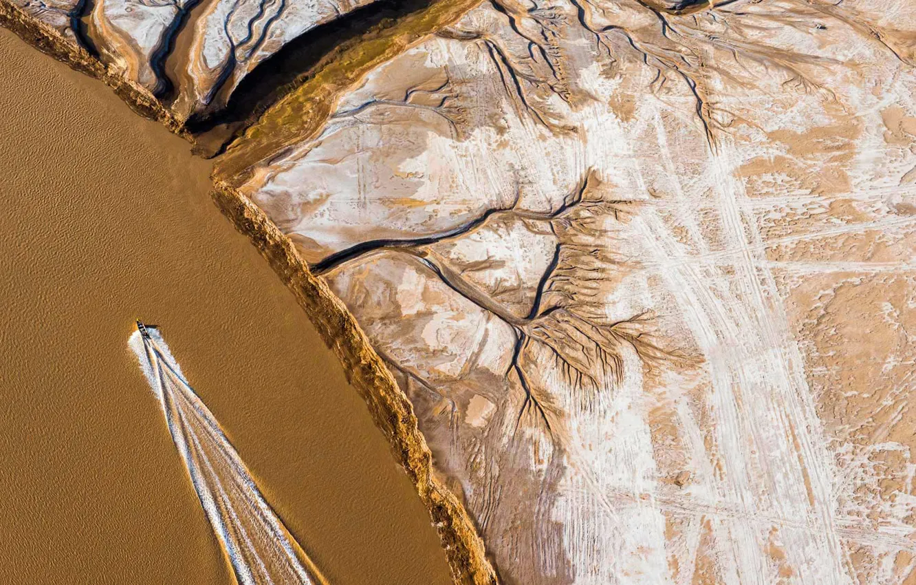 Фото обои Мексика, река Колорадо, дельта