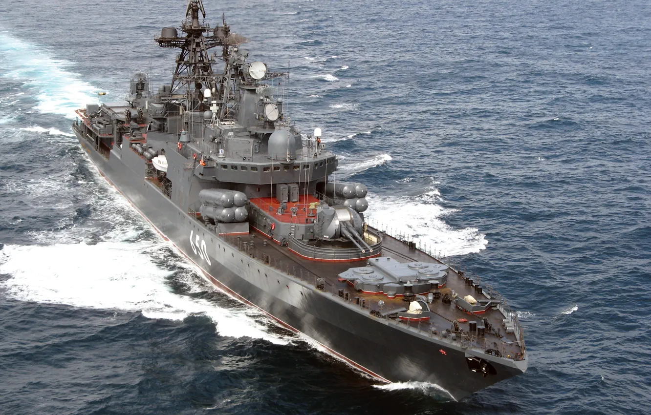 Фото обои море, вода, флот, Россия