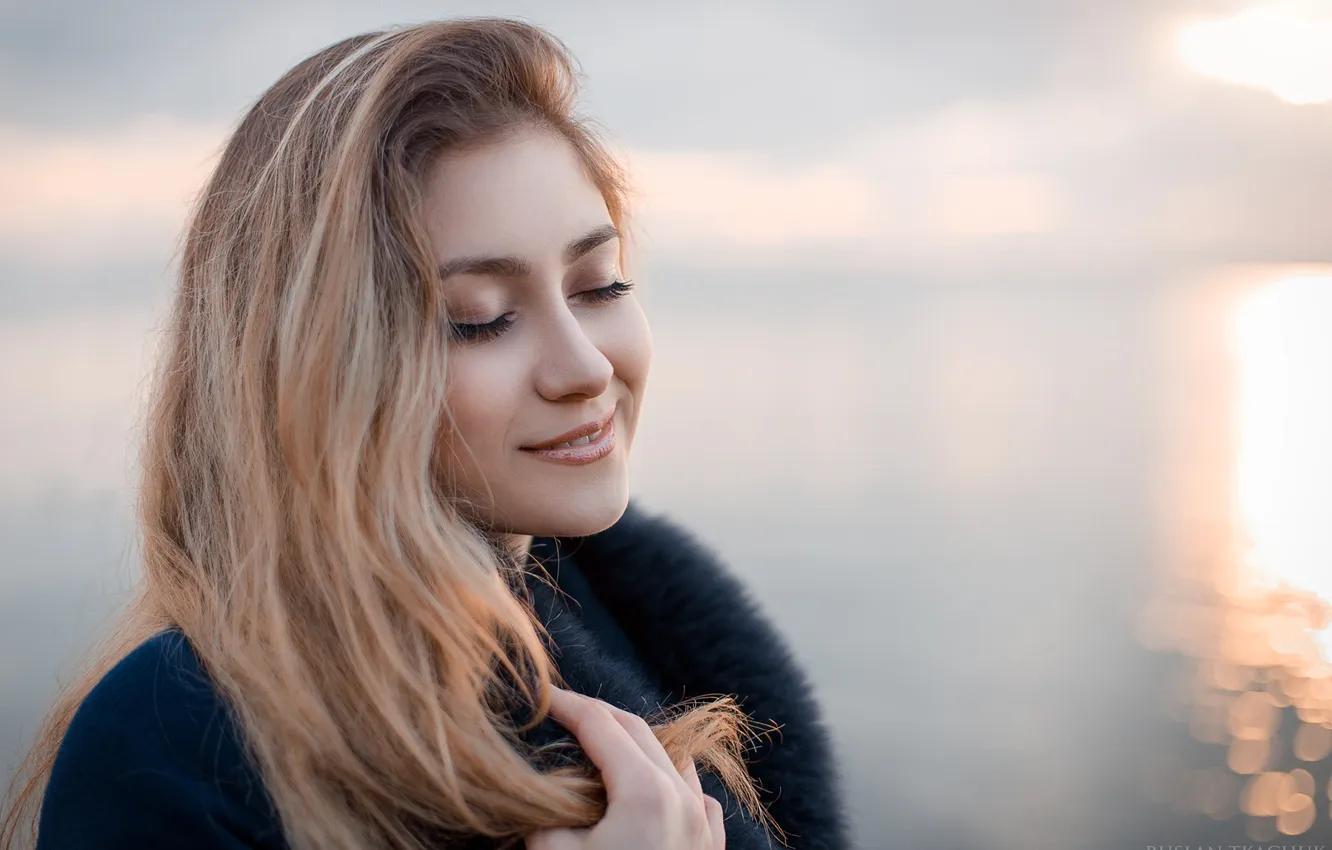 Фото обои девушка, брюнетка, фотограф, girl, photography, photographer, Ruslan Tkachuk