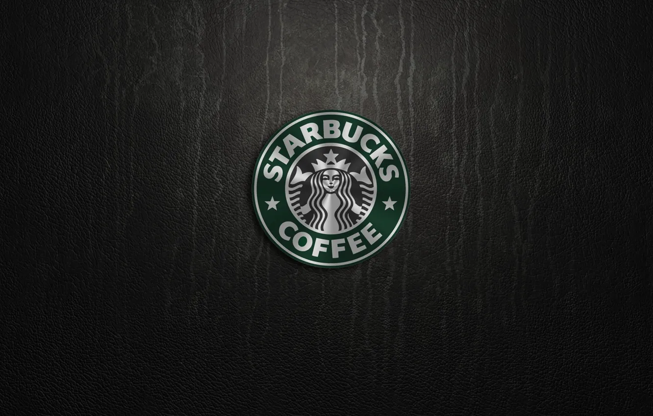 Фото обои green, logo, cartel starbucks