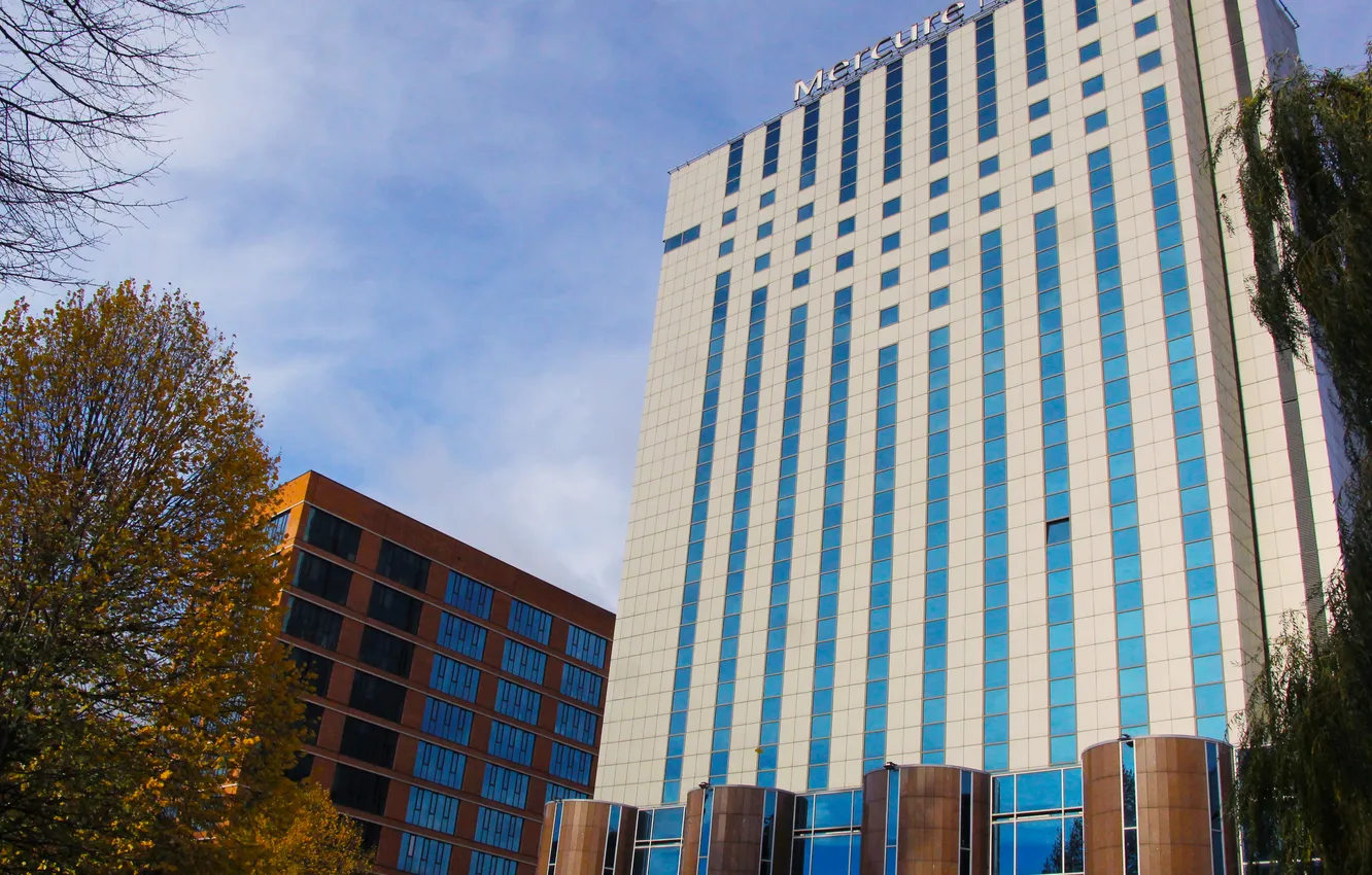 Фото обои city, skyscraper, building