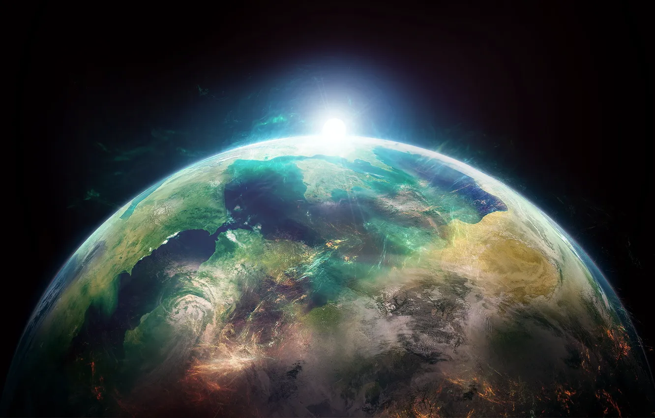 Фото обои space, Earth, amazing