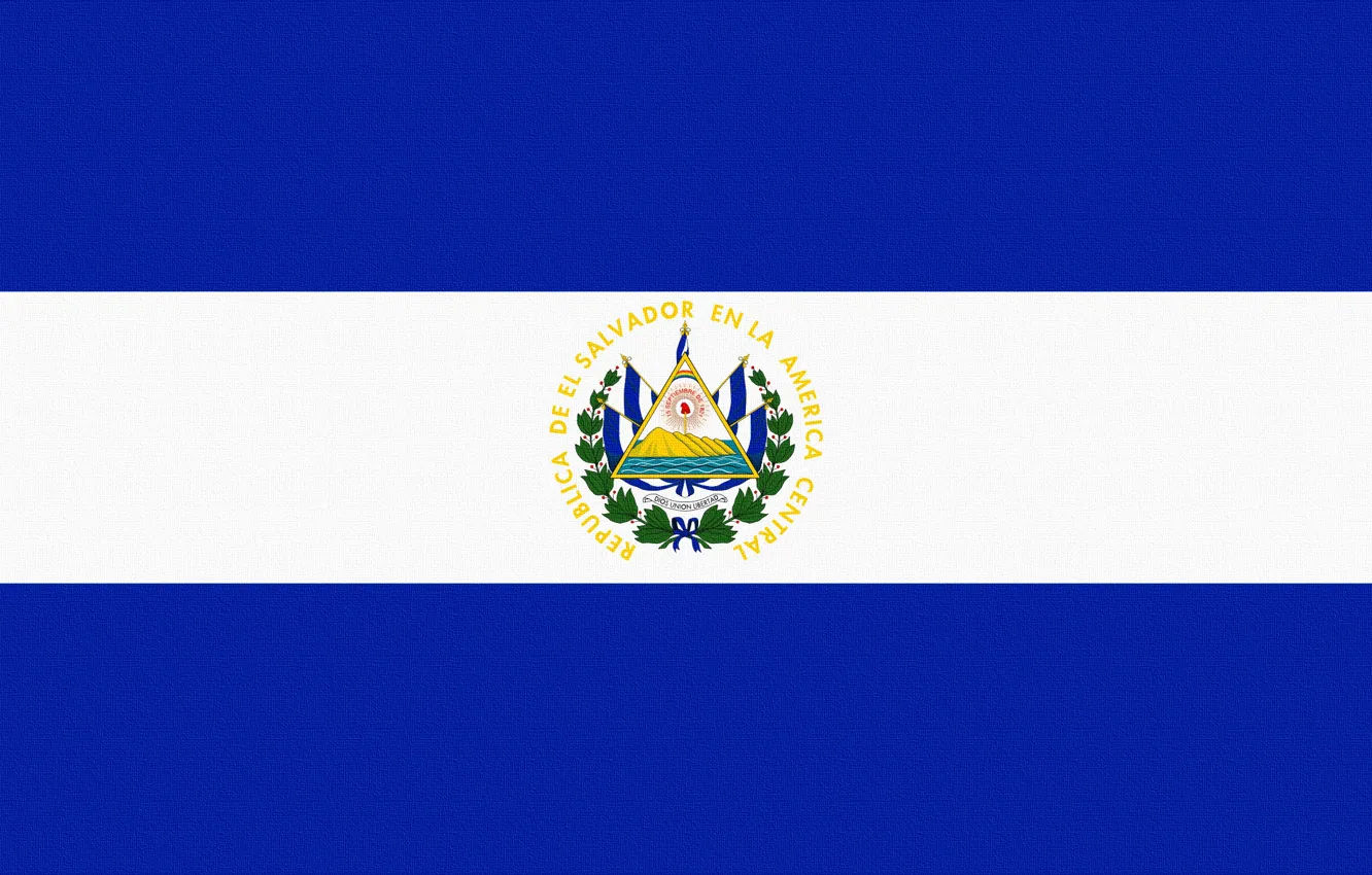 Фото обои Флаг, Сальвадор, El Salvador
