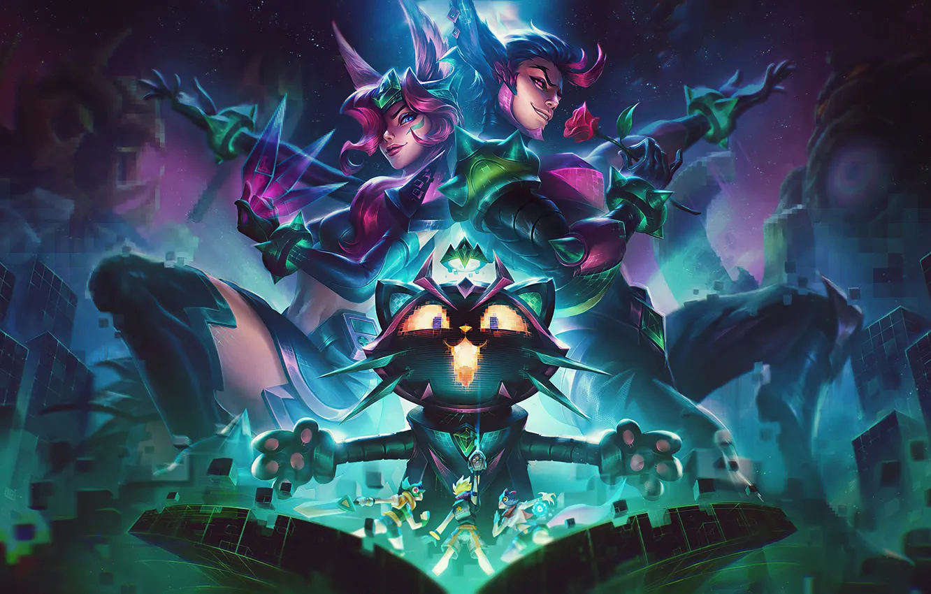 Фото обои поза, игра, game, character, жест, персонаж, League of Legends, LOL
