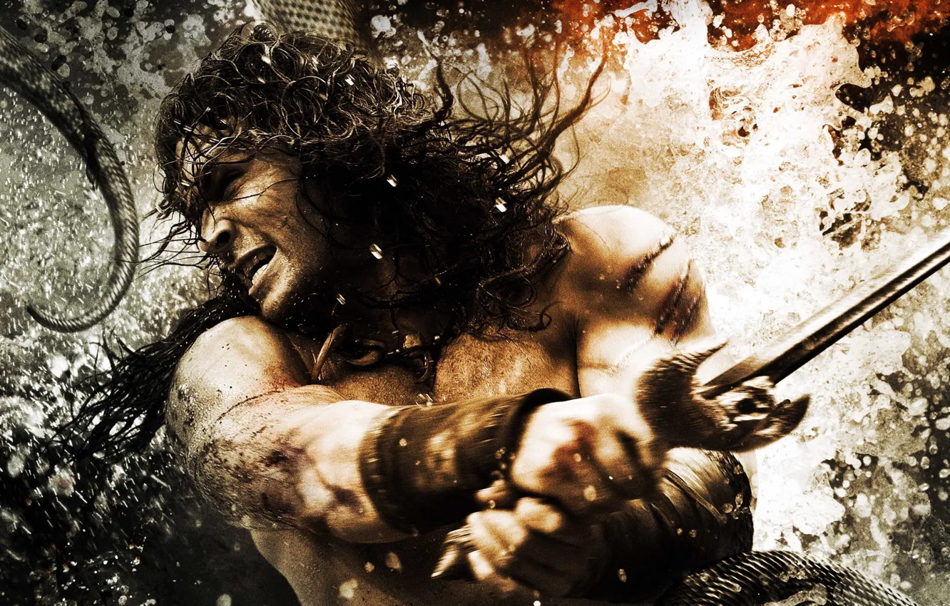 Фото обои меч, бой, Conan The Barbarian, Конан варвар