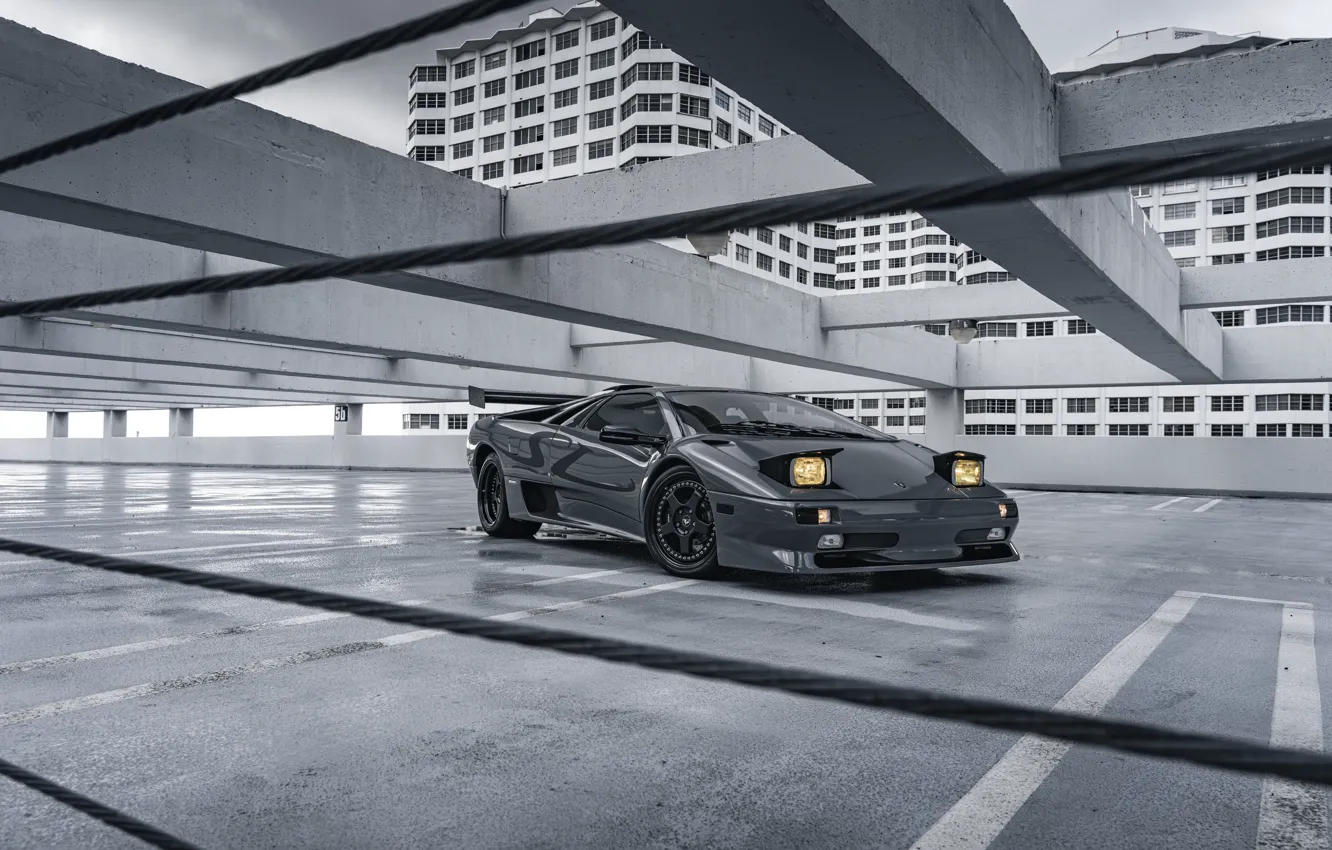 Фото обои Grey, Parking, Diablo SV