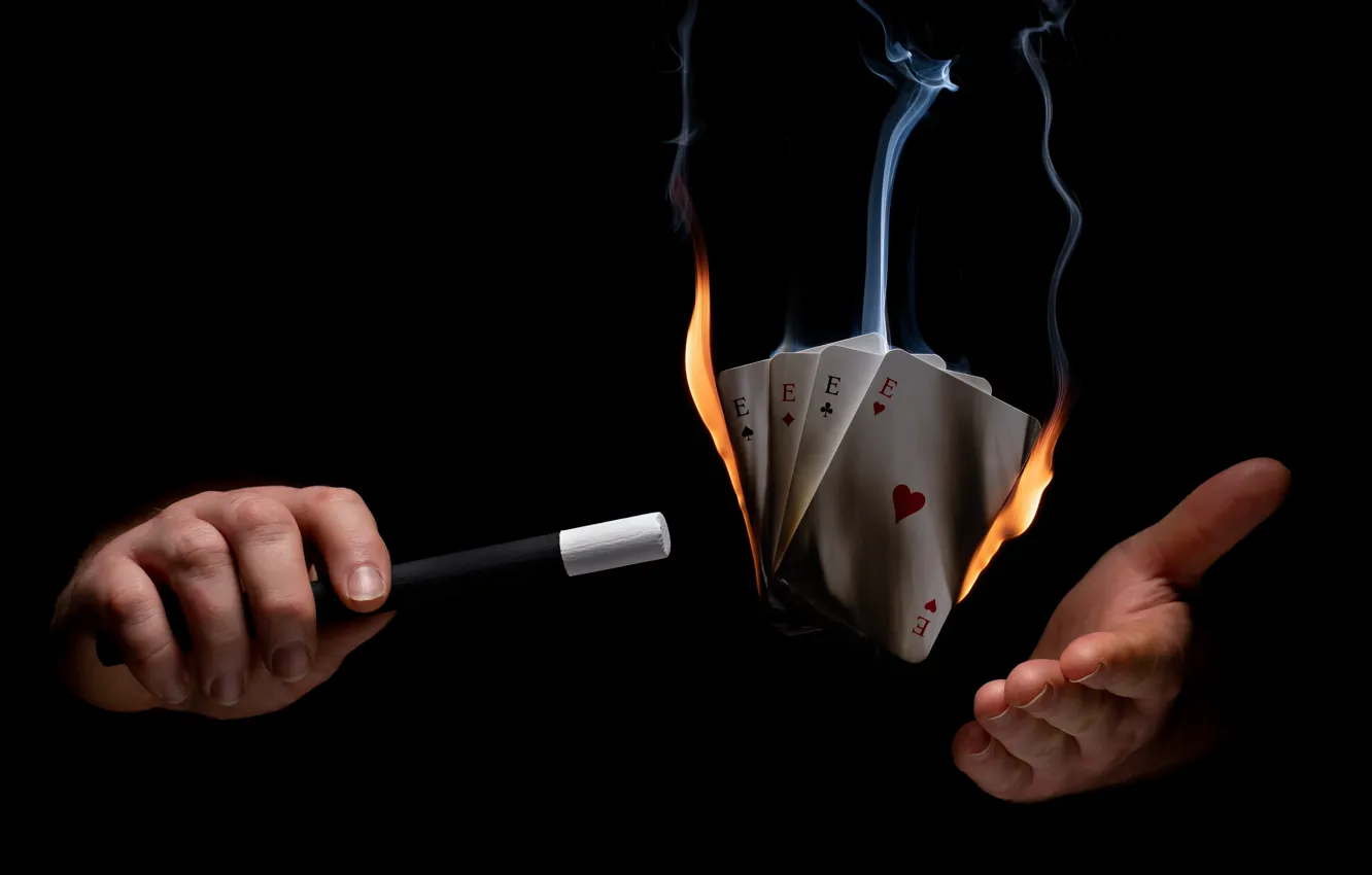 Фото обои огни, карта, руки