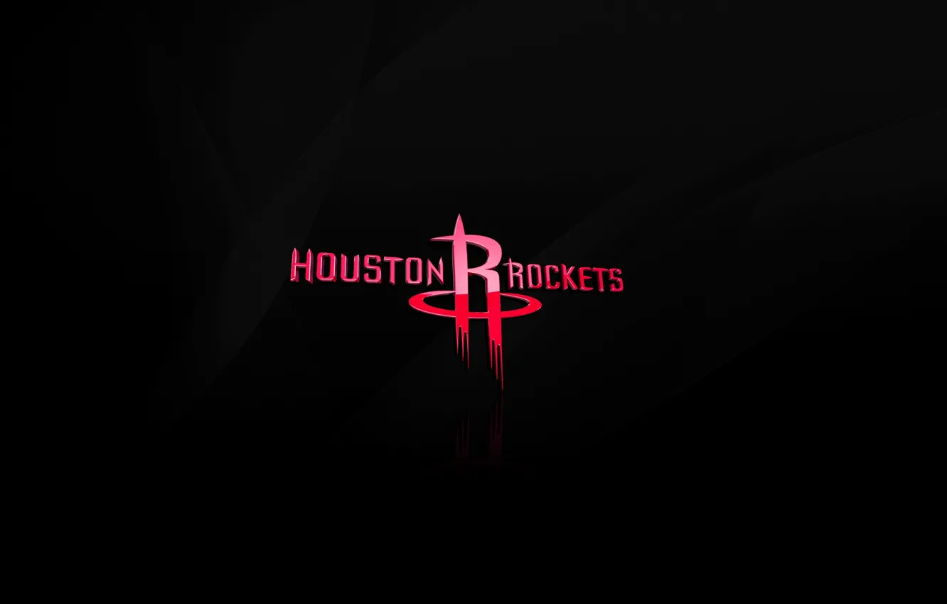 Фото обои Черный, Баскетбол, Фон, Логотип, Ракеты, NBA, Houston Rockets, Хьюстон