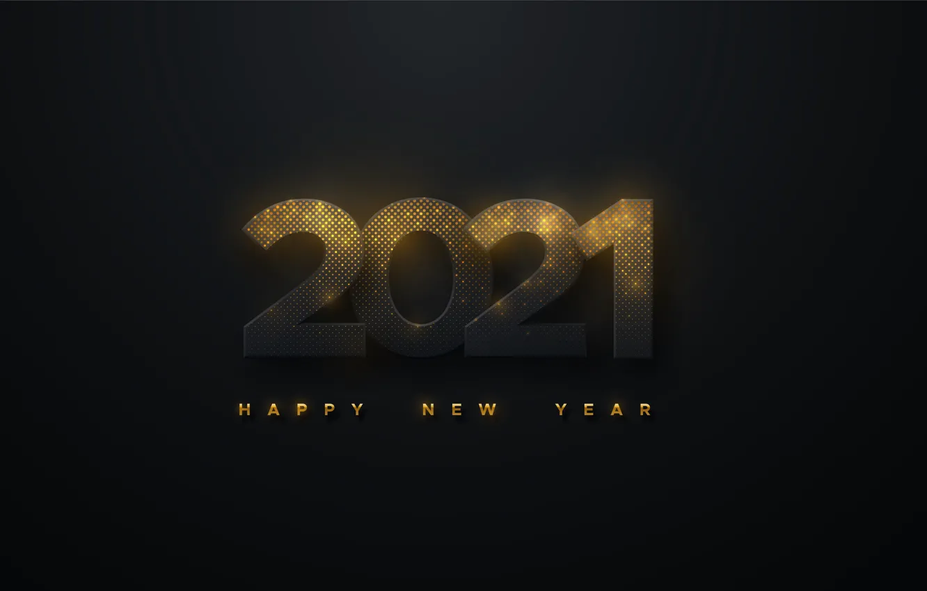 Фото обои фон, праздник, новый год, цифры, 2021