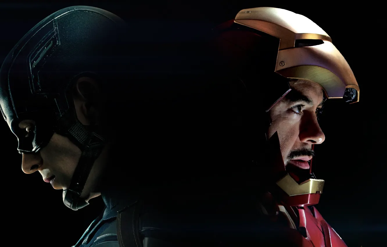 Фото обои команда, железный человек, Captain America, Капитан америка, Civil War, Раскол мстителей