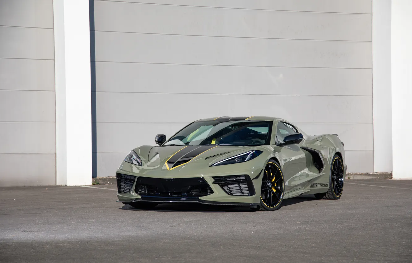 Фото обои Corvette, Chevrolet, Тюнинг, суперкар, supercar, экстерьер, Купе, Stingray