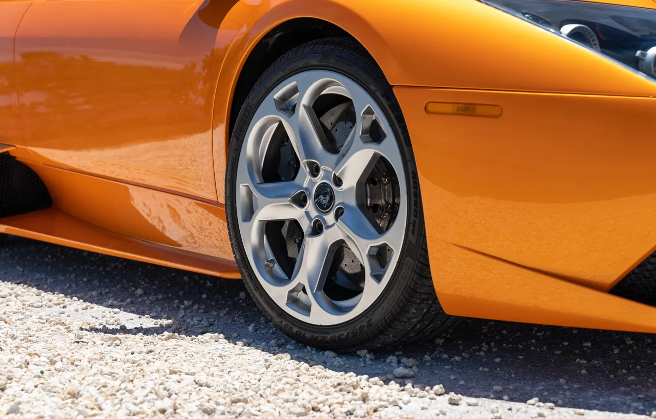 Фото обои Lamborghini, close-up, Murcielago, Lamborghini Murcielago LP640