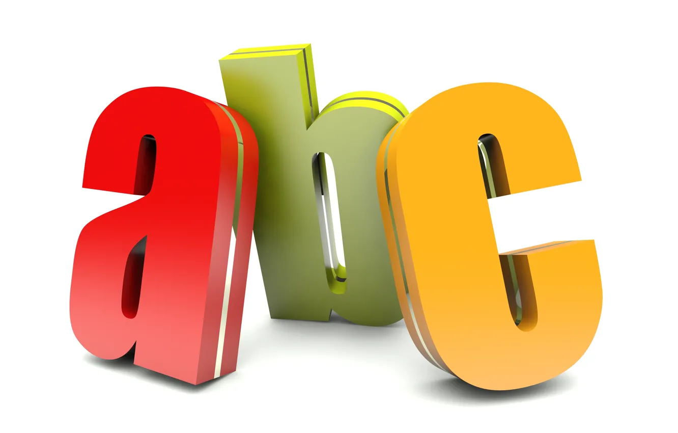 Фото обои буквы, алфавит, letters, alphabet