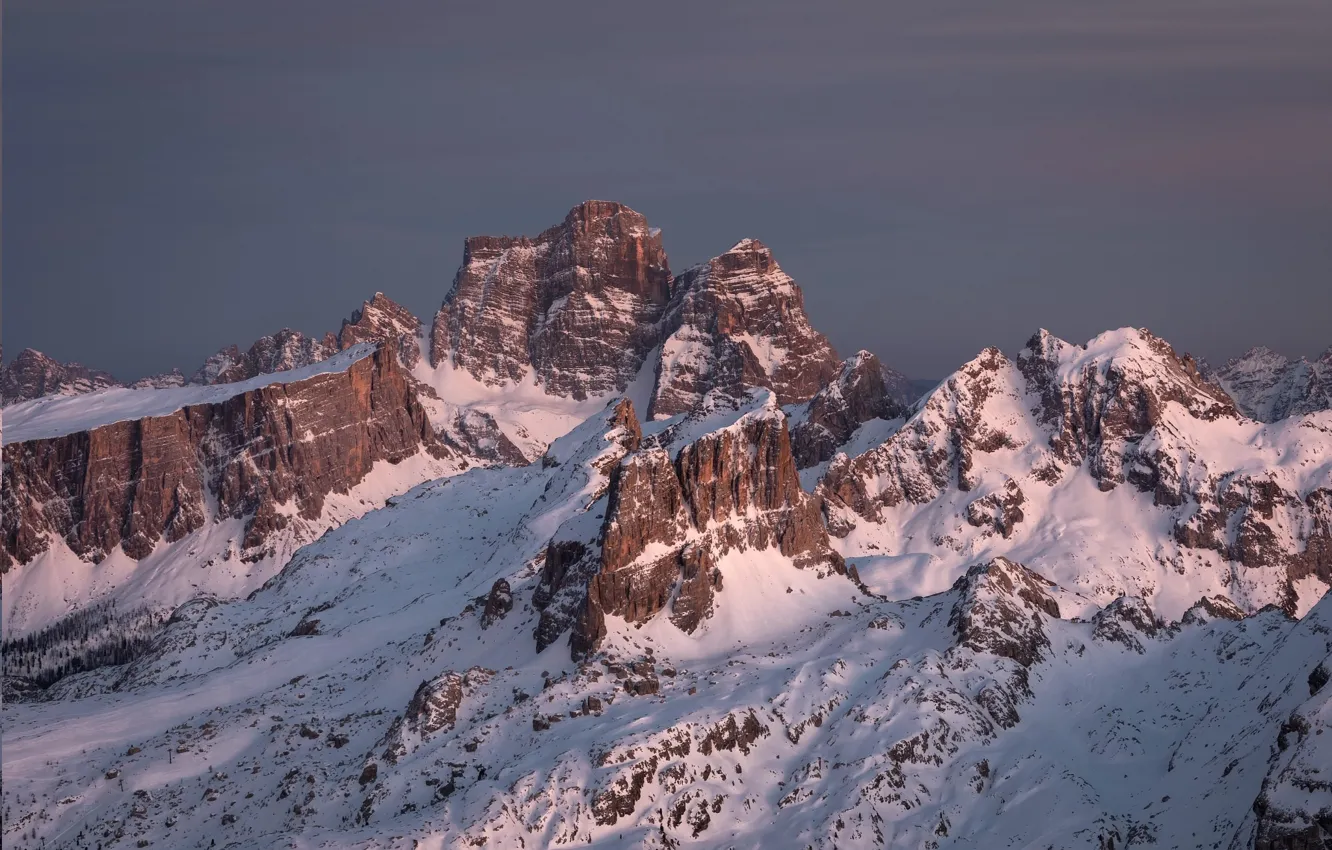 Фото обои Италия, Доломитовые Альпы, Cortina D'ampezzo