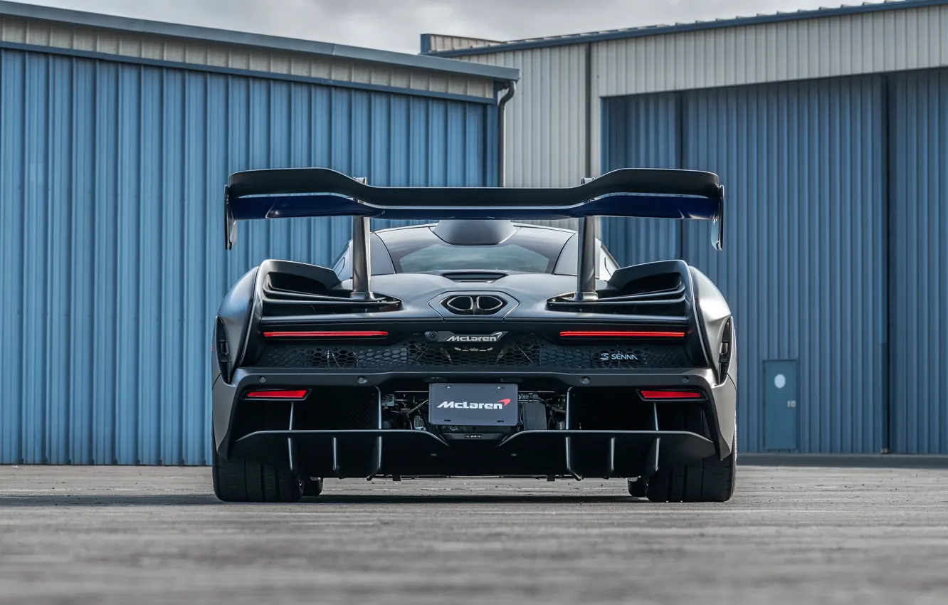 Фото обои McLaren, rear, Senna, McLaren Senna