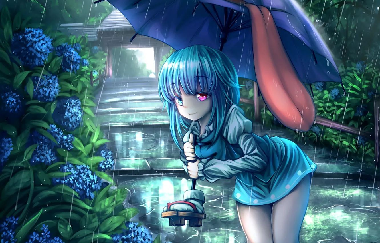 Фото обои аниме, арт, Тохо, Тоухоу