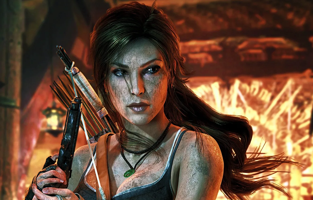 Фото обои Lara Croft, Расхитительница Гробниц, Tom Raider