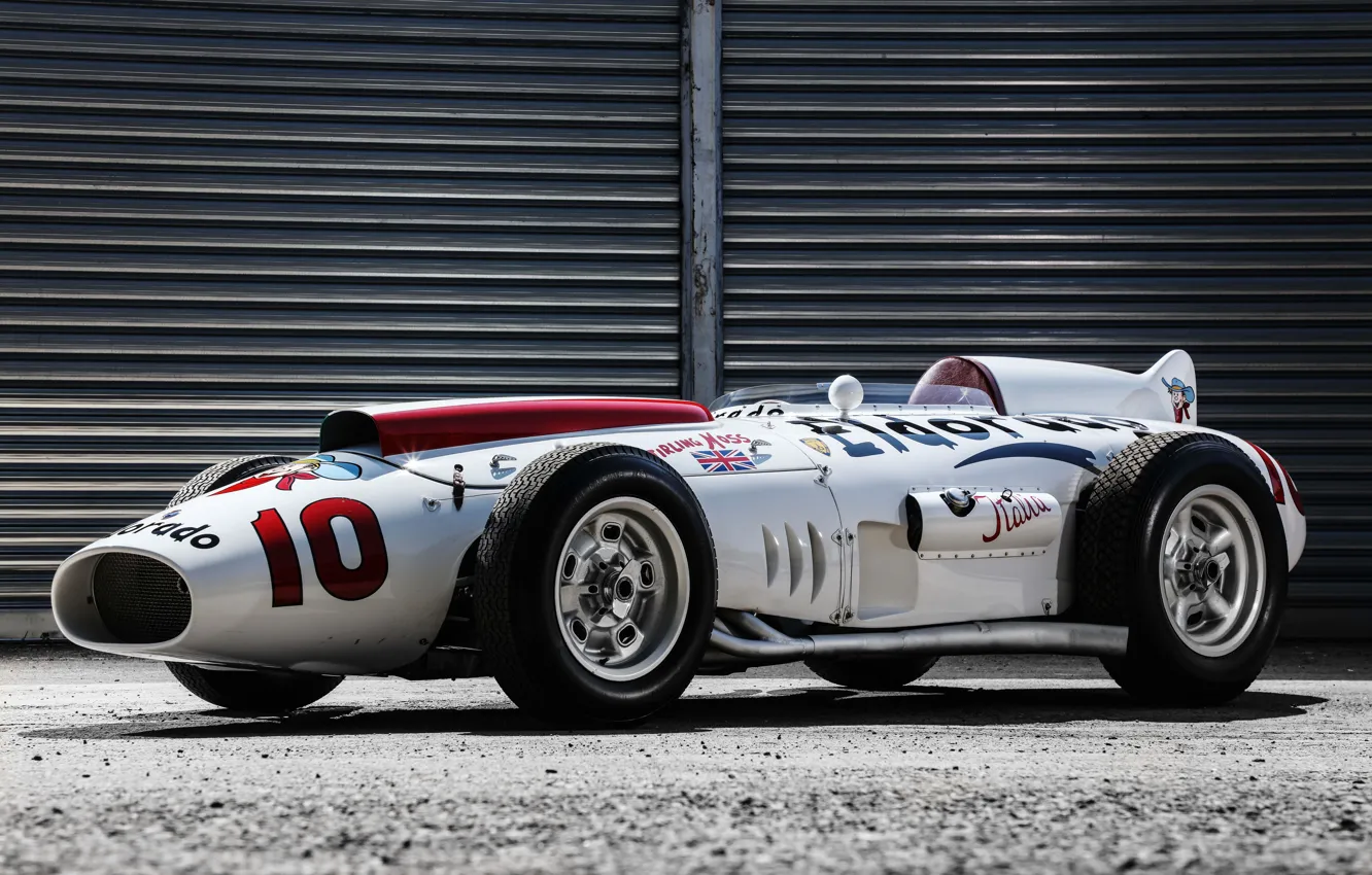 Фото обои Maserati, Classic car, 1958, Sports car, Indianapolis 500, Indianapolis 500-Mile Race, Maserati 420/M/58 "Eldorado"