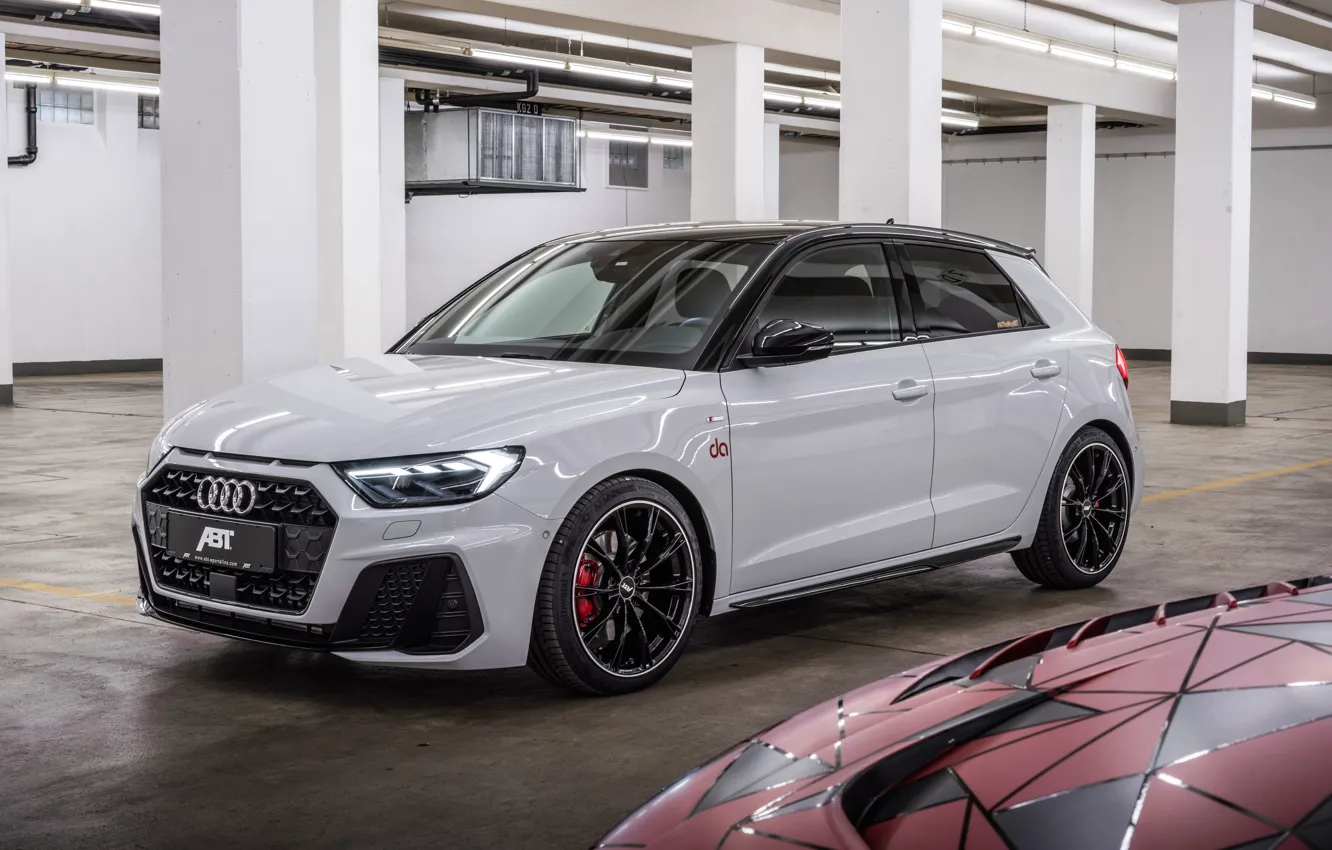 Фото обои Audi, хэтчбек, ABT, Audi A1, 2019
