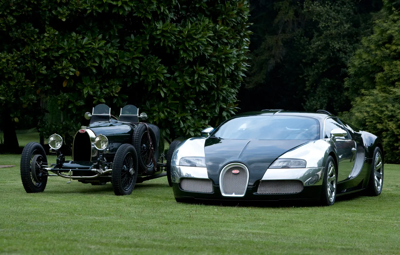 Фото обои природа, черный, bugatti veyron, bugatti grand prix