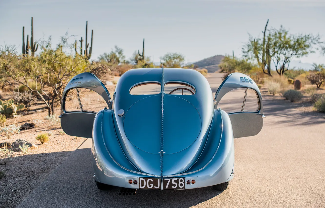 Фото обои Bugatti, Bugatti Type 57SC Atlantic, Type 57