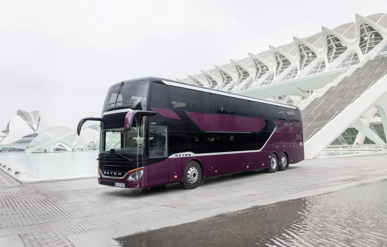 Фото обои bus, coach, setra, setra 531 DT