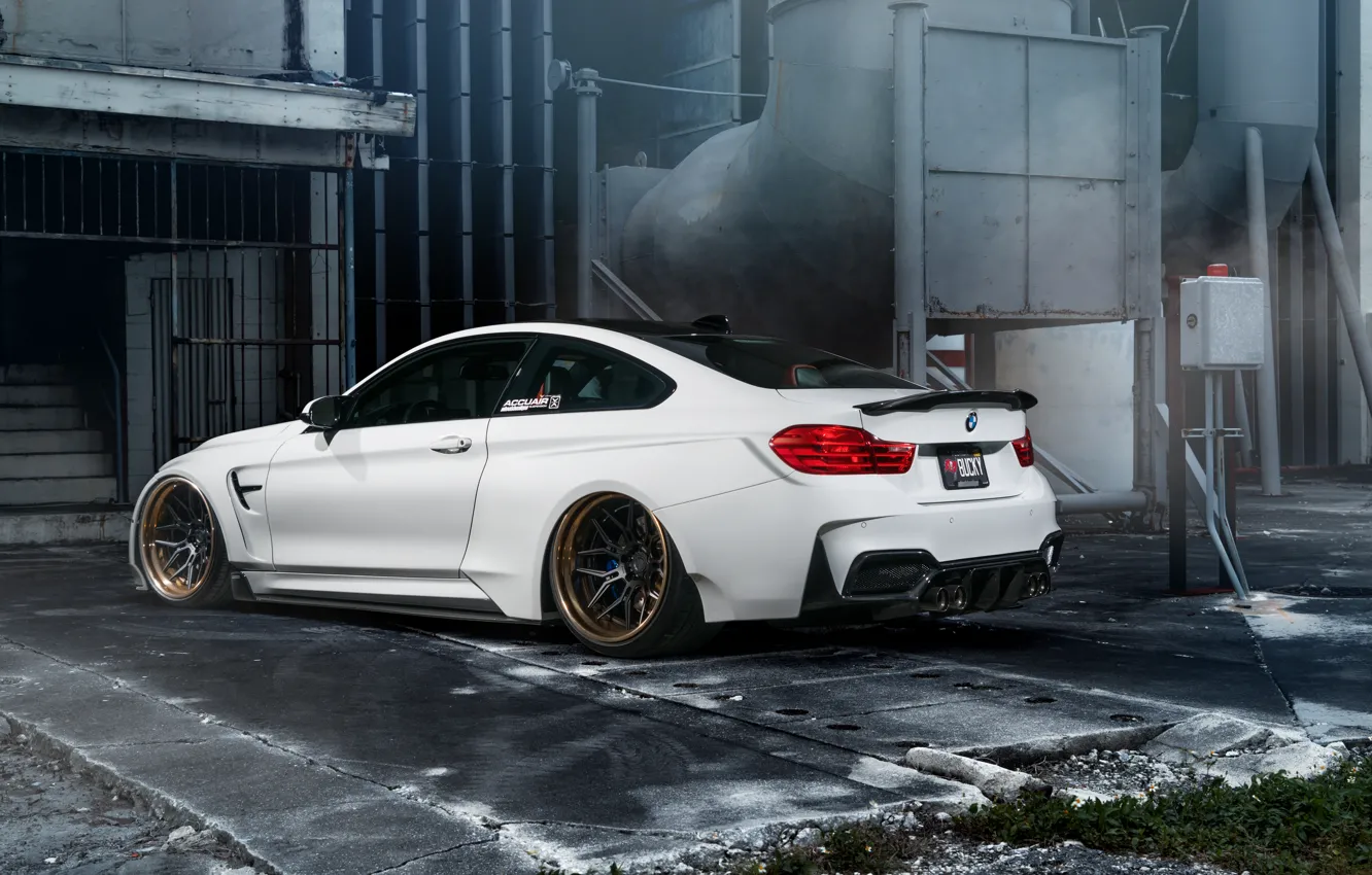 Фото обои car, bmw, white, tuning, hq wallpaper, William Stern, f82