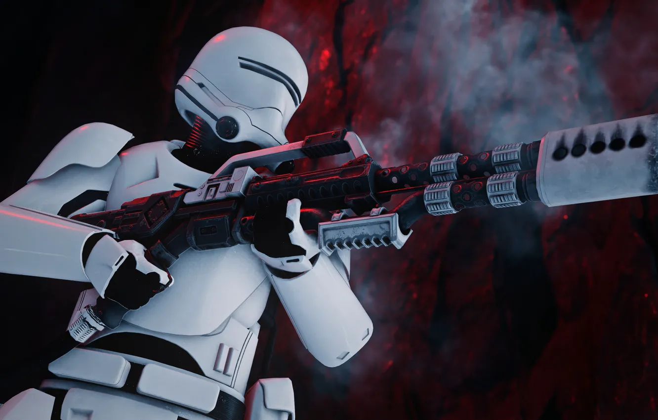 Фото обои Star Wars, Star Wars Battlefront, Stormtrooper, Star Wars Battlefront II