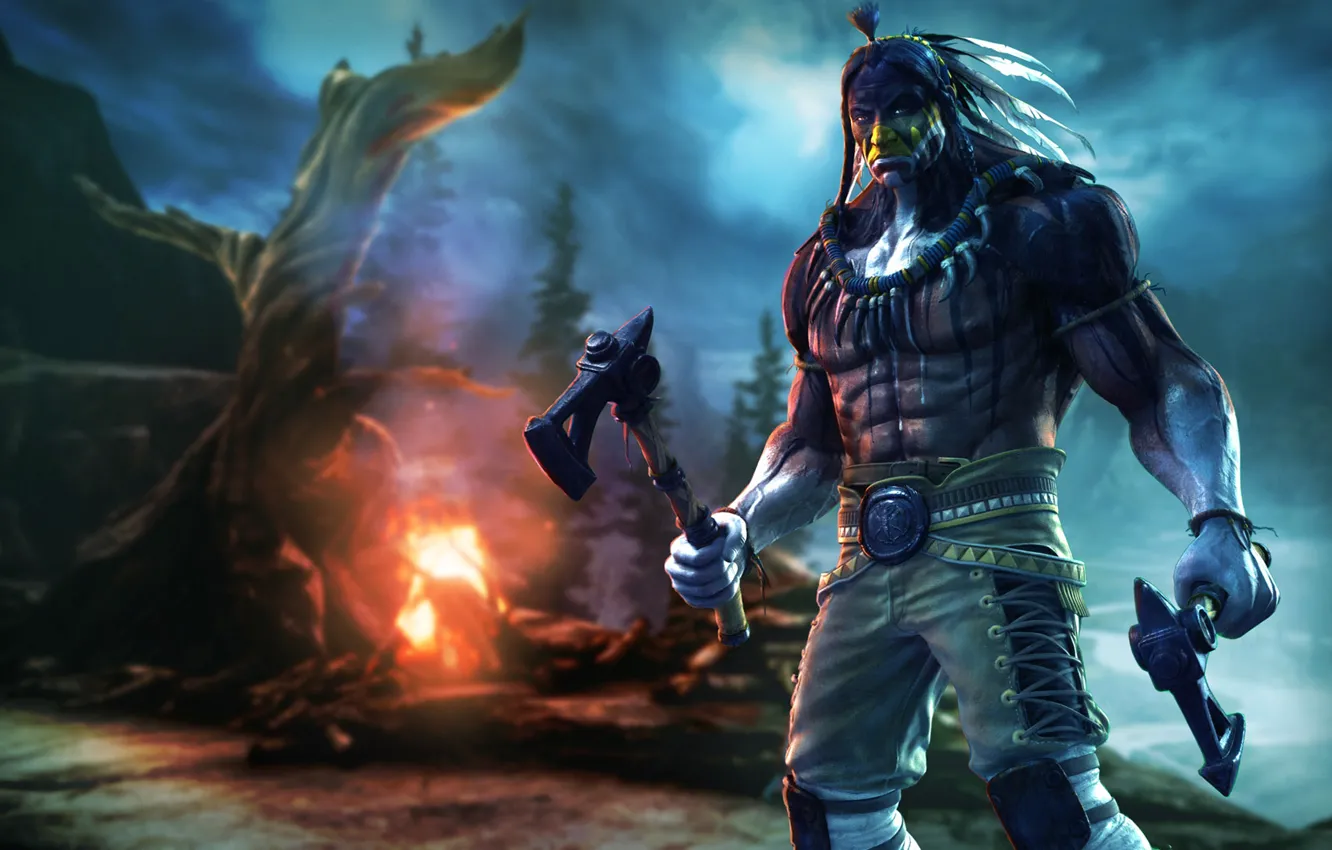 Фото обои Xbox, Xbox 360, Xbox One, Thunder Mountain, Killer Instinct