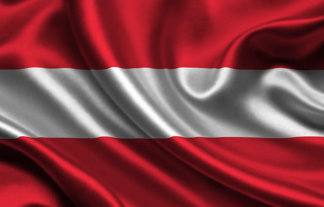 Фото обои Австрия, флаг, austria