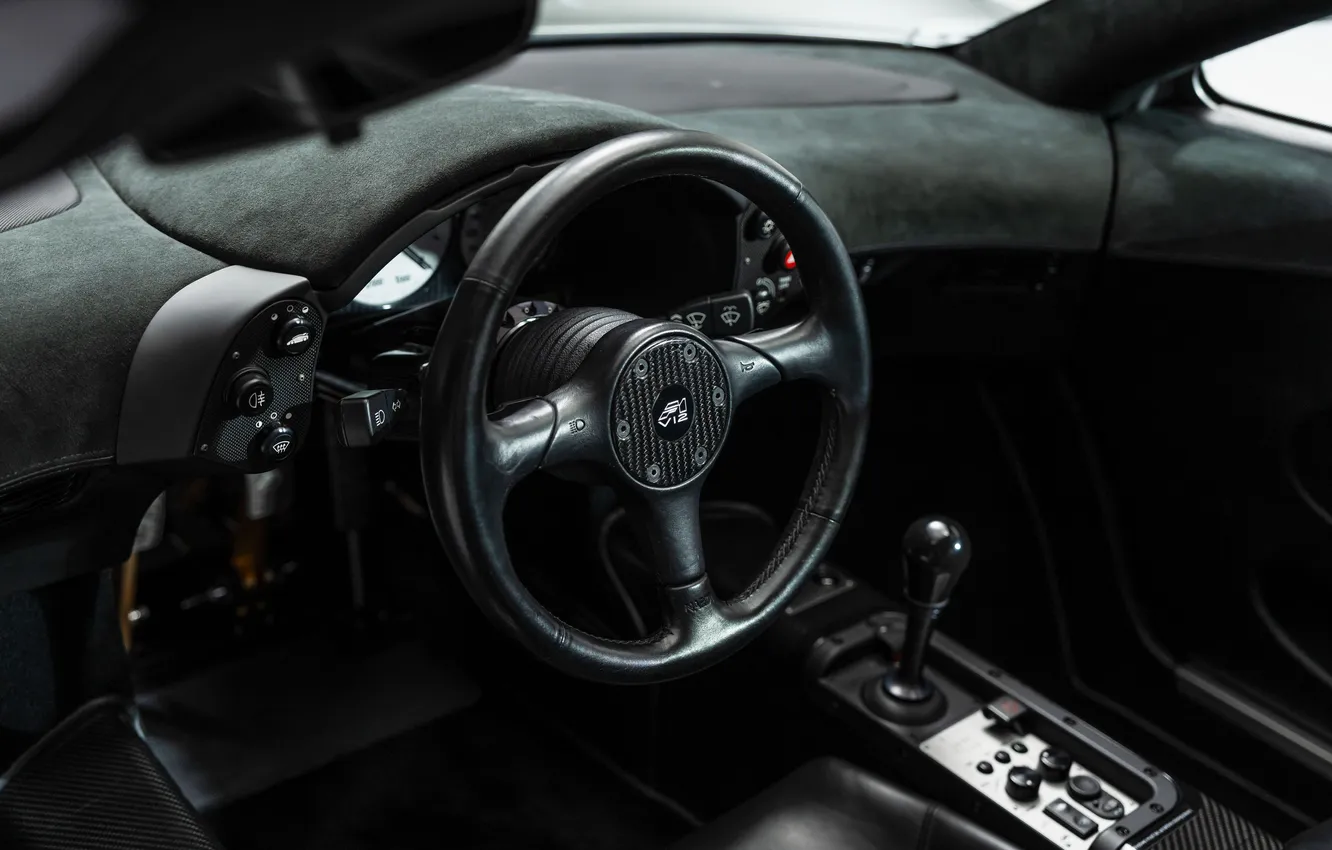 Фото обои McLaren, руль, суперкар, supercar, торпедо, McLaren F1, единственный экземпляр, the only instance