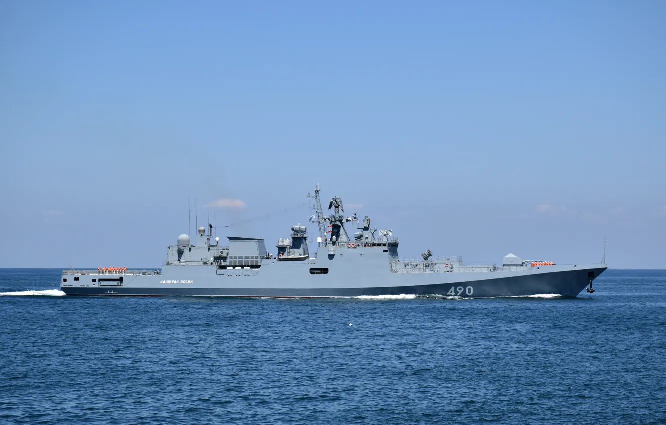 Фото обои корабль, Черное море, сторожевой, Адмирал Эссен, автор Erne