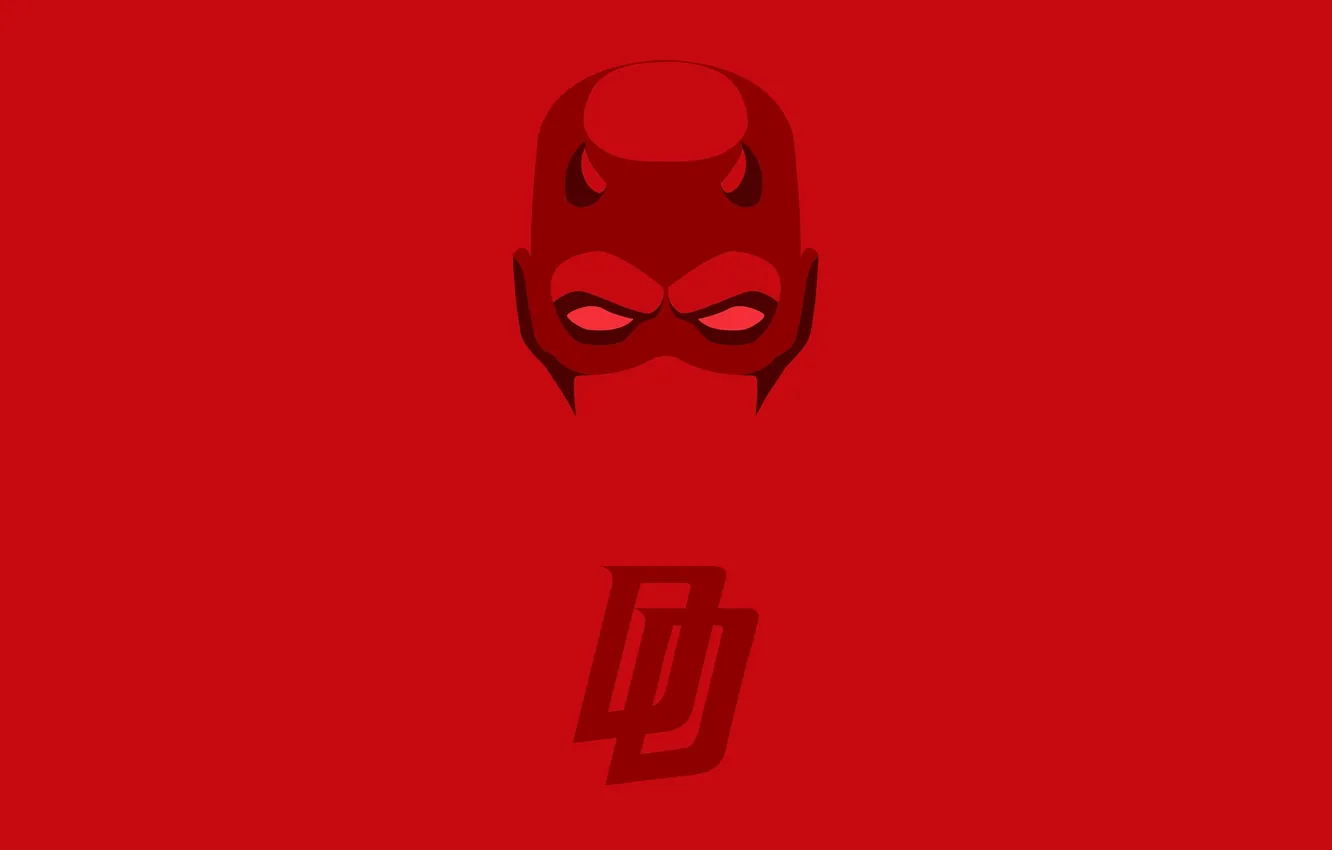 Фото обои красный, костюм, Daredevil, Сорвиголова