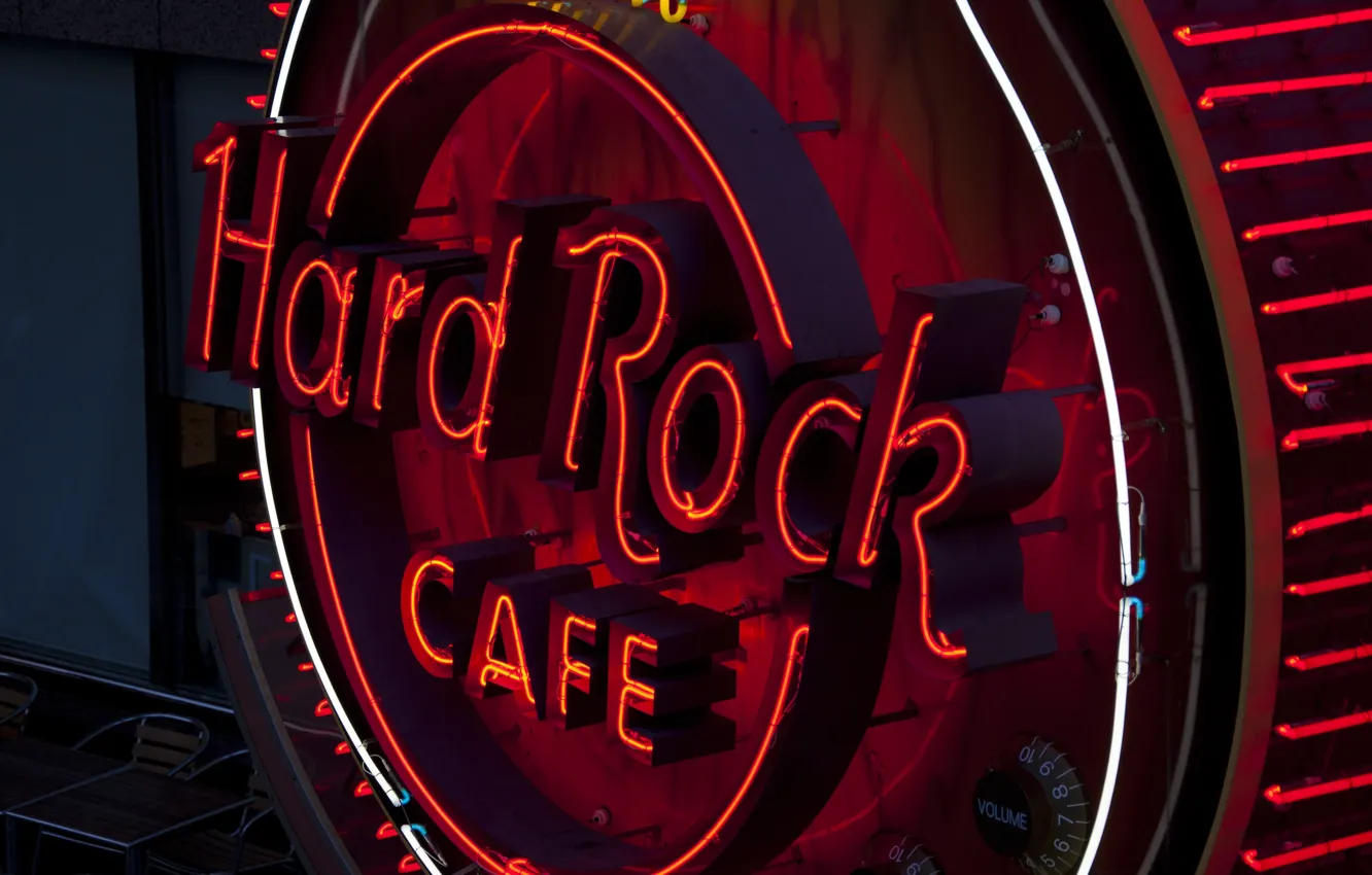 Фото обои city, город, Кафе, Hard Rock Cafe, Хард Рок кафе, A cafe