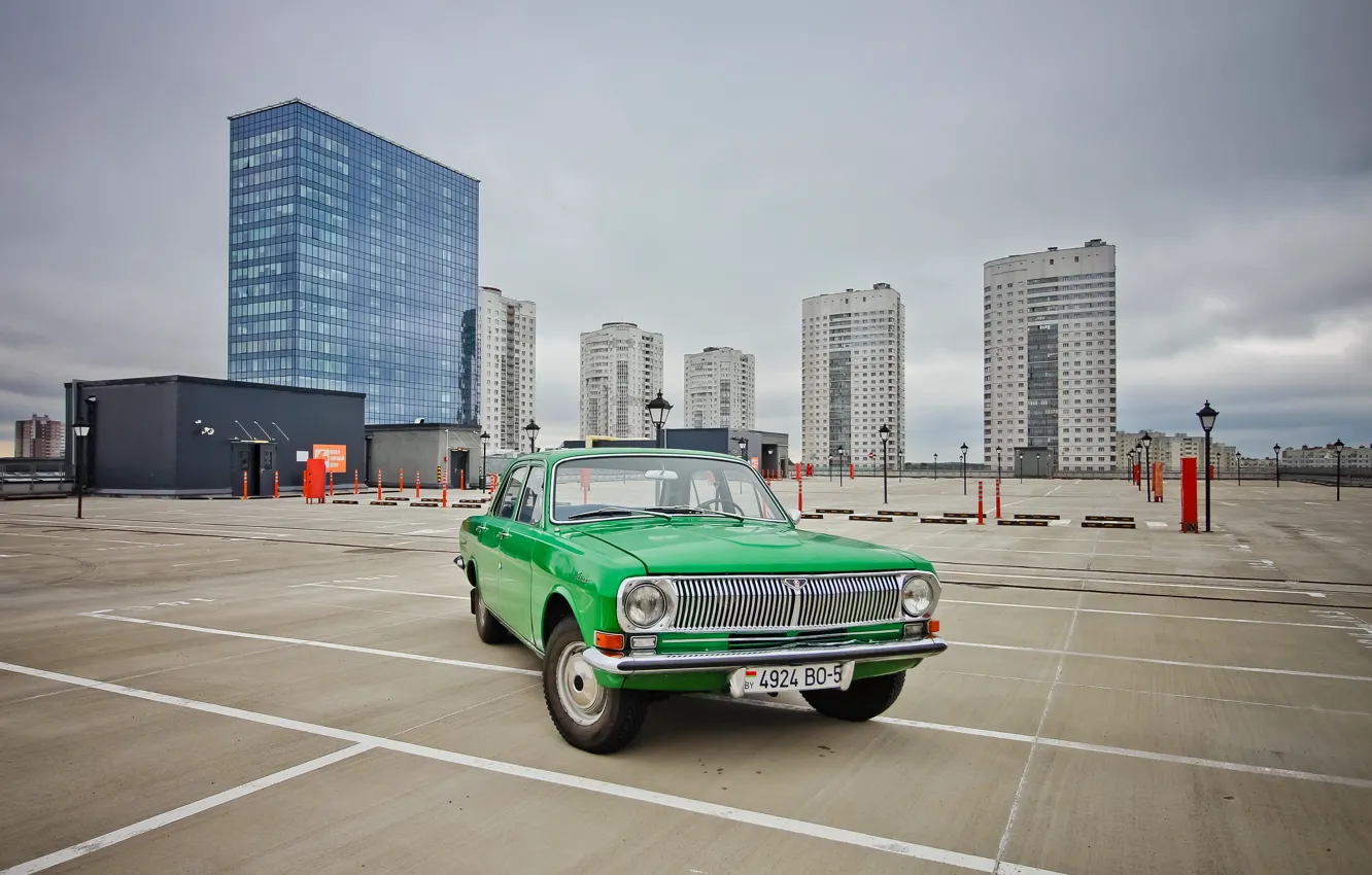 Фото обои USSR, Volga, GAZ-21, Minsk, Каменная Горка