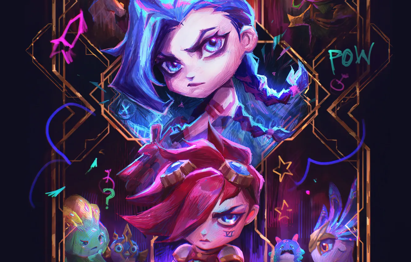 Фото обои игра, game, character, персонаж, League of Legends, digital art, LOL, Лига Легенд