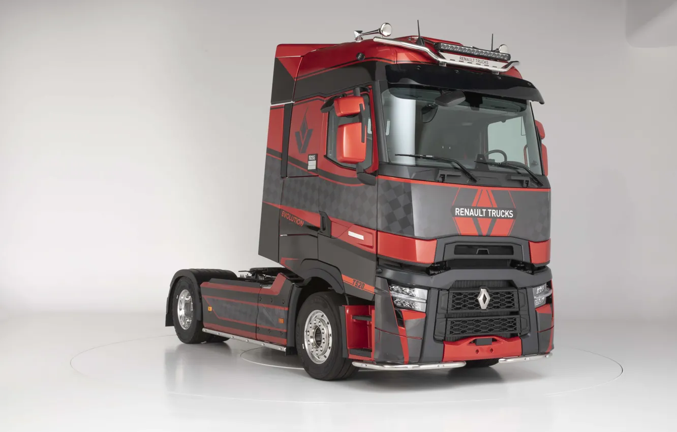 Фото обои 4x2, T520, Euro Truck Simulator 2, Renault Trucks