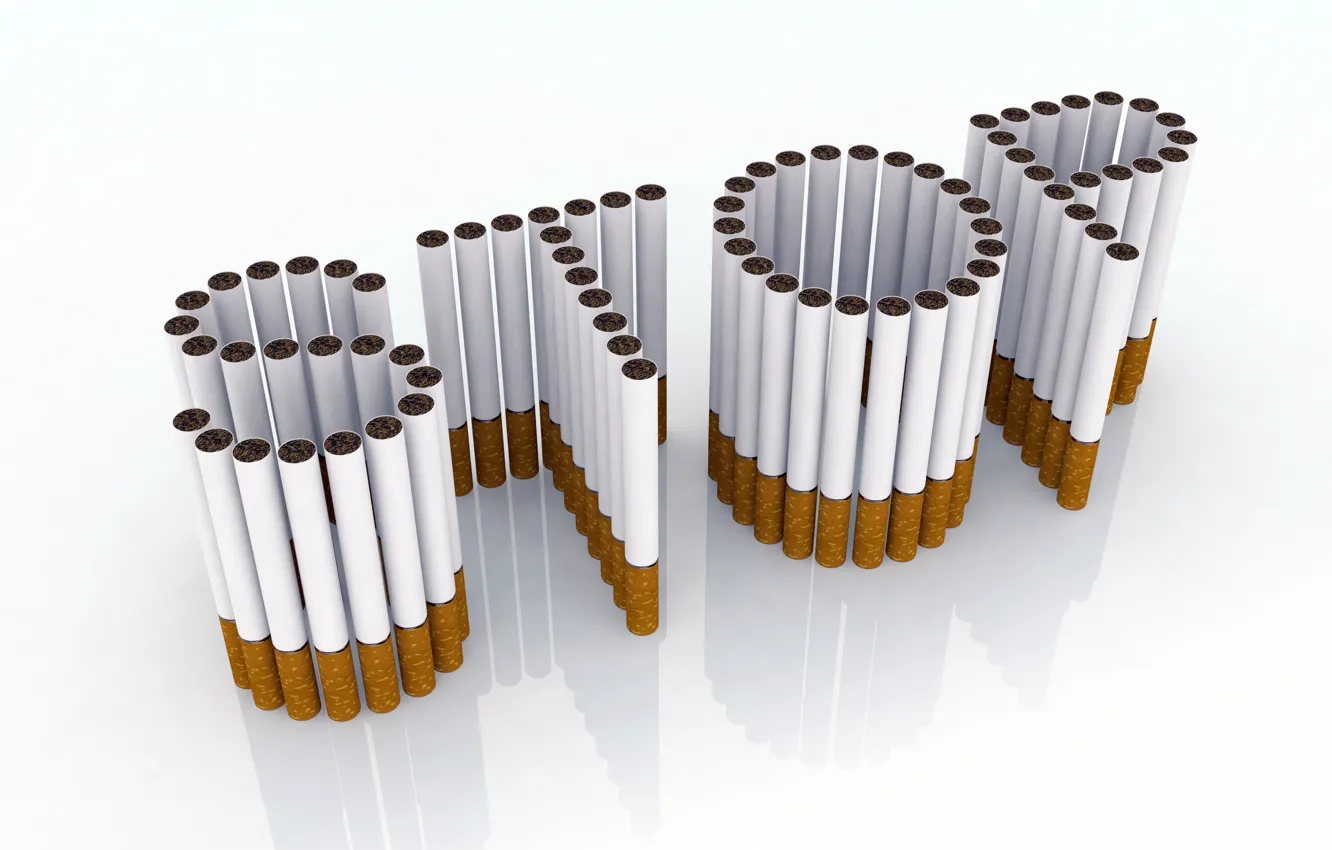 Фото обои стоп, девиз, сигареты, рендер, курение, композиция, призыв