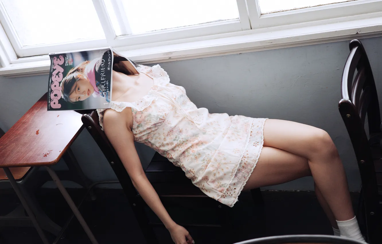 Фото обои wallpaper, girl, sexy, woman, model, china, asian, cute