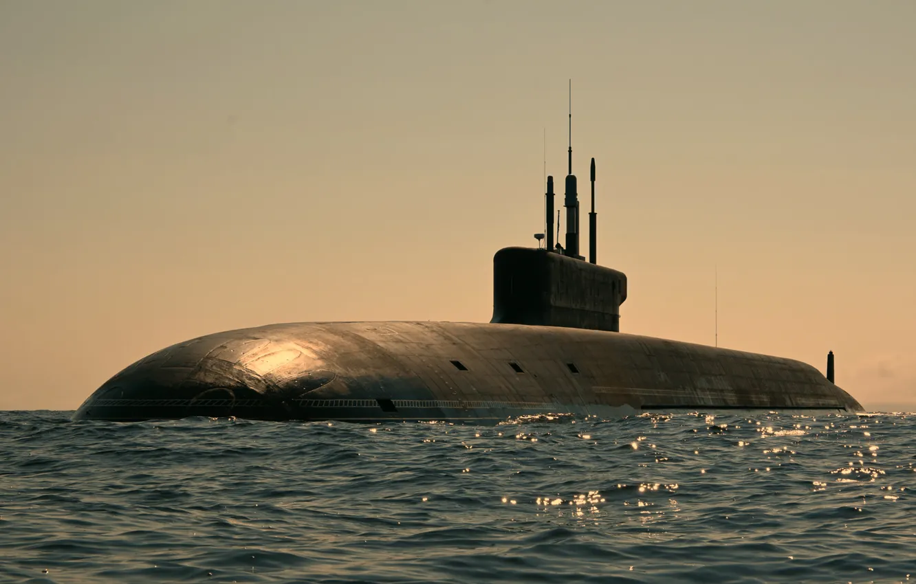 Фото обои назначения, Борей, стратегического, атомный подводный крейсер