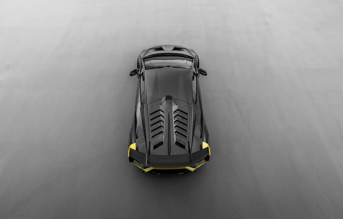 Фото обои car, Lamborghini, black cars, Lamborghini Huracan, two tone car, italian cars