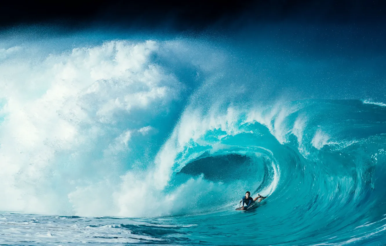 Фото обои волна, адреналин, wave, surfer, adrenaline, сёрфингист, Kammeran Gonzalezkeola