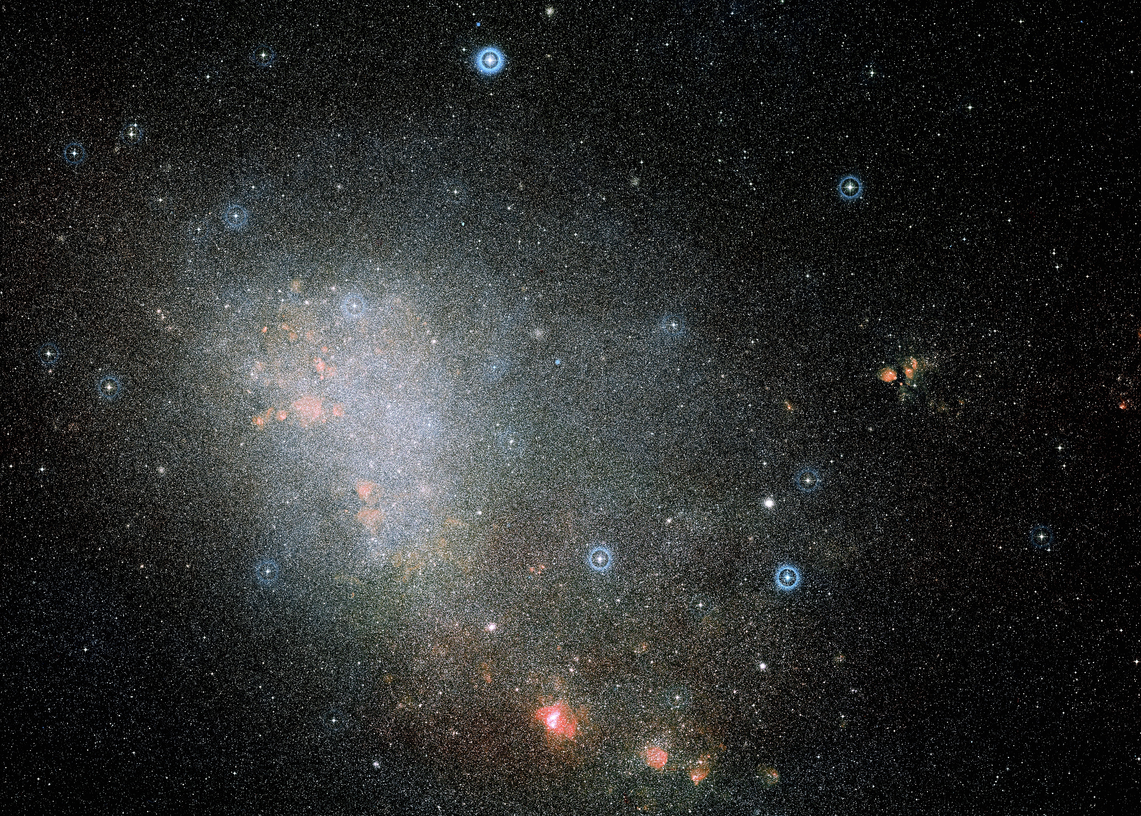 Большое магелланово облако какая галактика. Малое Магелланово облако Хаббл. Магеллановы облака Галактика. NGC 346. Отдельное фото планету большое Магелланово облако.
