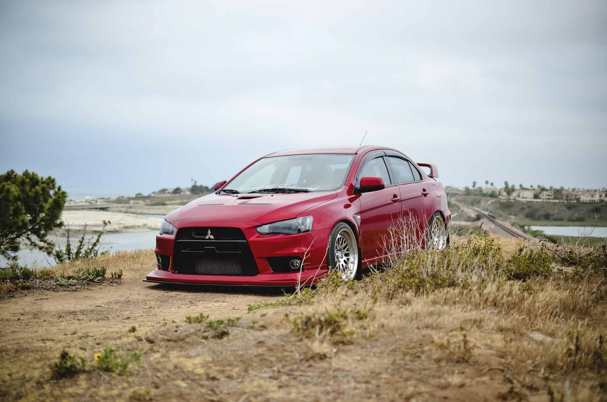 Mitsubishi Lancer EVO 10 back